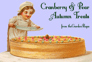 Cranberry-Pear Or Apple Dessert For Abundant Autumn Gardens